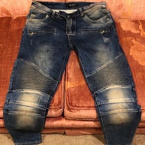 Balmain Biker Jeans